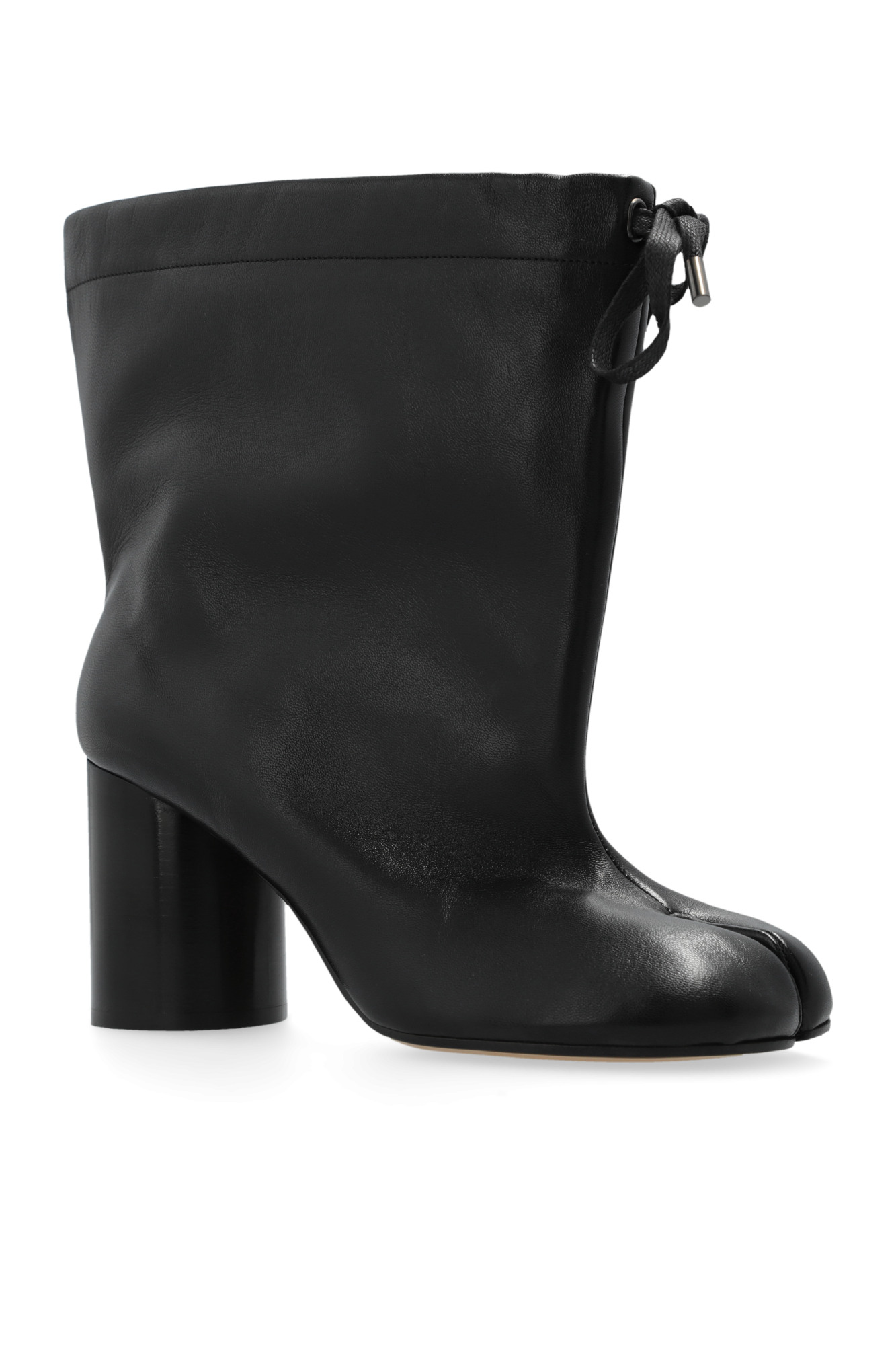 SchaferandweinerShops Tonga - Black Heeled `Tabi` Ankle SchaferandweinerShops Tonga - Black Heeled `Tabi` Ankle